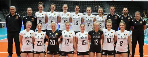 belgium women's national volleyball team